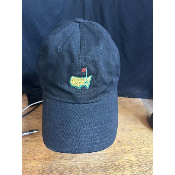 Masters Tournament Golf Hat blinged black caddy‎ style hat Augusta National PGA